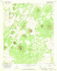 Cerro Pomo New Mexico Historical topographic map, 1:24000 scale, 7.5 X 7.5 Minute, Year 1967