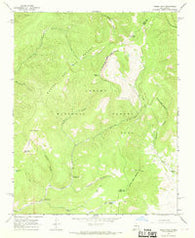 Cerro Vista New Mexico Historical topographic map, 1:24000 scale, 7.5 X 7.5 Minute, Year 1965