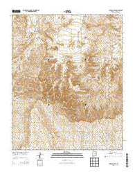 Cerro Conejo New Mexico Historical topographic map, 1:24000 scale, 7.5 X 7.5 Minute, Year 2013