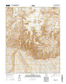 Cerro Conejo New Mexico Historical topographic map, 1:24000 scale, 7.5 X 7.5 Minute, Year 2013