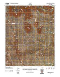 Cerro De Corazon New Mexico Historical topographic map, 1:24000 scale, 7.5 X 7.5 Minute, Year 2010