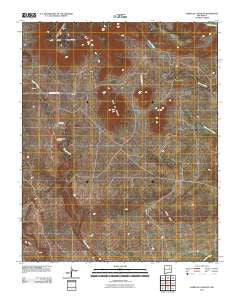 Cerro De Corazon New Mexico Historical topographic map, 1:24000 scale, 7.5 X 7.5 Minute, Year 2010