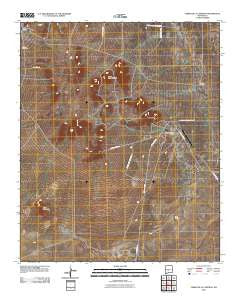Cerro De La Campana New Mexico Historical topographic map, 1:24000 scale, 7.5 X 7.5 Minute, Year 2010