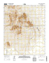 Cerro De La Campana New Mexico Historical topographic map, 1:24000 scale, 7.5 X 7.5 Minute, Year 2013