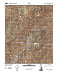Cerro De La Campana SE New Mexico Historical topographic map, 1:24000 scale, 7.5 X 7.5 Minute, Year 2010