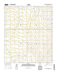 Cerro De La Campana SE New Mexico Historical topographic map, 1:24000 scale, 7.5 X 7.5 Minute, Year 2013