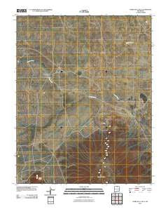 Cerro De La Olla New Mexico Historical topographic map, 1:24000 scale, 7.5 X 7.5 Minute, Year 2010