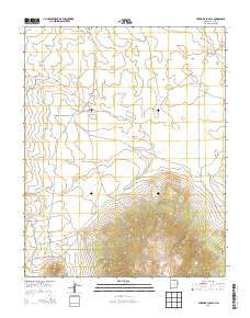 Cerro De La Olla New Mexico Historical topographic map, 1:24000 scale, 7.5 X 7.5 Minute, Year 2013