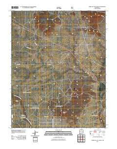 Cerro De Los Taoses New Mexico Historical topographic map, 1:24000 scale, 7.5 X 7.5 Minute, Year 2011