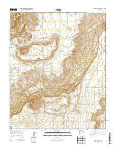 Cerro Del Oro New Mexico Historical topographic map, 1:24000 scale, 7.5 X 7.5 Minute, Year 2013