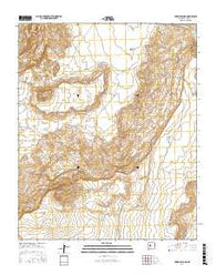 Cerro Del Oro New Mexico Current topographic map, 1:24000 scale, 7.5 X 7.5 Minute, Year 2017