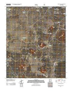 Cerro Hueco New Mexico Historical topographic map, 1:24000 scale, 7.5 X 7.5 Minute, Year 2011