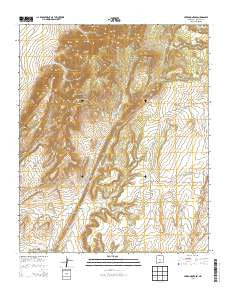 Cerro Montoso New Mexico Historical topographic map, 1:24000 scale, 7.5 X 7.5 Minute, Year 2013