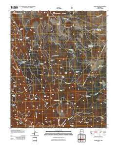 Cerro Pelon New Mexico Historical topographic map, 1:24000 scale, 7.5 X 7.5 Minute, Year 2011