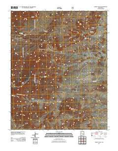 Cerro Tinaja New Mexico Historical topographic map, 1:24000 scale, 7.5 X 7.5 Minute, Year 2011