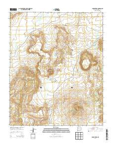 Cerro Verde New Mexico Historical topographic map, 1:24000 scale, 7.5 X 7.5 Minute, Year 2013