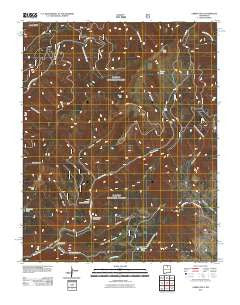 Cerro Vista New Mexico Historical topographic map, 1:24000 scale, 7.5 X 7.5 Minute, Year 2011