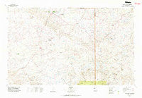 Chaco Mesa New Mexico Historical topographic map, 1:100000 scale, 30 X 60 Minute, Year 1977