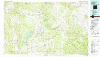 Chama New Mexico Historical topographic map, 1:100000 scale, 30 X 60 Minute, Year 1981