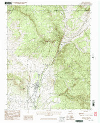 Chama New Mexico Historical topographic map, 1:24000 scale, 7.5 X 7.5 Minute, Year 1983