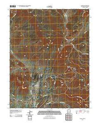 Chama New Mexico Historical topographic map, 1:24000 scale, 7.5 X 7.5 Minute, Year 2010