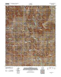Chaperito New Mexico Historical topographic map, 1:24000 scale, 7.5 X 7.5 Minute, Year 2010