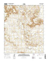 Chaperito New Mexico Current topographic map, 1:24000 scale, 7.5 X 7.5 Minute, Year 2017