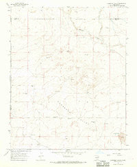 Cherokee Valley New Mexico Historical topographic map, 1:24000 scale, 7.5 X 7.5 Minute, Year 1966