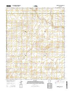 Cherokee Valley New Mexico Historical topographic map, 1:24000 scale, 7.5 X 7.5 Minute, Year 2013