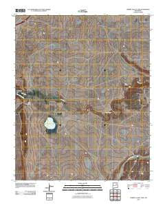 Cherry Valley Lake New Mexico Historical topographic map, 1:24000 scale, 7.5 X 7.5 Minute, Year 2010