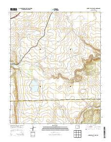 Cherry Valley Lake New Mexico Historical topographic map, 1:24000 scale, 7.5 X 7.5 Minute, Year 2013