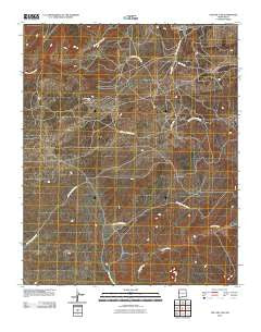 Chi Chil Tah New Mexico Historical topographic map, 1:24000 scale, 7.5 X 7.5 Minute, Year 2010
