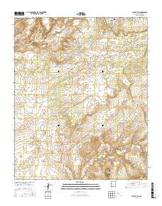 Chi Chil Tah New Mexico Current topographic map, 1:24000 scale, 7.5 X 7.5 Minute, Year 2017