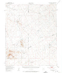 Chicken Well New Mexico Historical topographic map, 1:62500 scale, 15 X 15 Minute, Year 1948