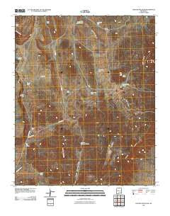 Chicken Mountain New Mexico Historical topographic map, 1:24000 scale, 7.5 X 7.5 Minute, Year 2010