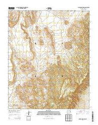 Chicken Mountain New Mexico Historical topographic map, 1:24000 scale, 7.5 X 7.5 Minute, Year 2013
