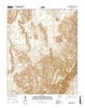 Chicken Mountain New Mexico Current topographic map, 1:24000 scale, 7.5 X 7.5 Minute, Year 2017