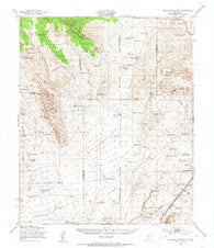 Chihuahua Ranch New Mexico Historical topographic map, 1:62500 scale, 15 X 15 Minute, Year 1948