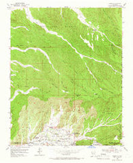 Chimayo New Mexico Historical topographic map, 1:24000 scale, 7.5 X 7.5 Minute, Year 1953