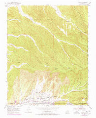 Chimayo New Mexico Historical topographic map, 1:24000 scale, 7.5 X 7.5 Minute, Year 1953