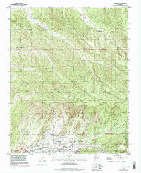 Chimayo New Mexico Historical topographic map, 1:24000 scale, 7.5 X 7.5 Minute, Year 1994