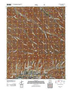 Chimayo New Mexico Historical topographic map, 1:24000 scale, 7.5 X 7.5 Minute, Year 2011