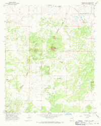 Chimney Hill New Mexico Historical topographic map, 1:24000 scale, 7.5 X 7.5 Minute, Year 1967