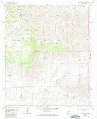 Chimney Lake New Mexico Historical topographic map, 1:24000 scale, 7.5 X 7.5 Minute, Year 1965