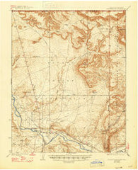 Chimney Rock New Mexico Historical topographic map, 1:62500 scale, 15 X 15 Minute, Year 1936