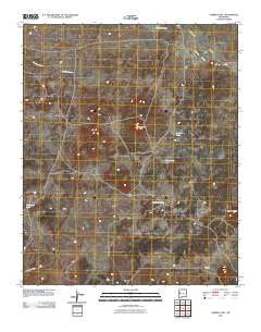 Chimney Hill New Mexico Historical topographic map, 1:24000 scale, 7.5 X 7.5 Minute, Year 2010