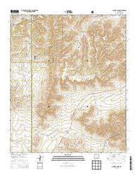 Chimney Lake New Mexico Historical topographic map, 1:24000 scale, 7.5 X 7.5 Minute, Year 2013