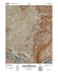 Chimney Rock New Mexico Historical topographic map, 1:24000 scale, 7.5 X 7.5 Minute, Year 2010