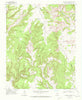 Chinaberry Canyon New Mexico Historical topographic map, 1:24000 scale, 7.5 X 7.5 Minute, Year 1969