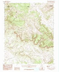 Chromo Mountain New Mexico Historical topographic map, 1:24000 scale, 7.5 X 7.5 Minute, Year 1983